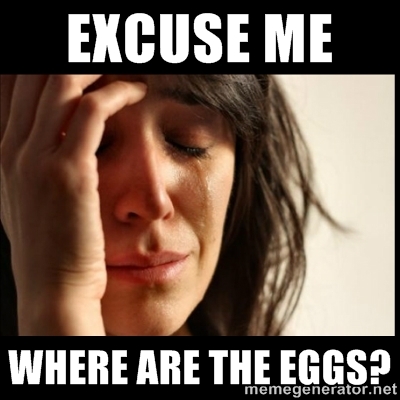 where are the eggs customer queries the future rich